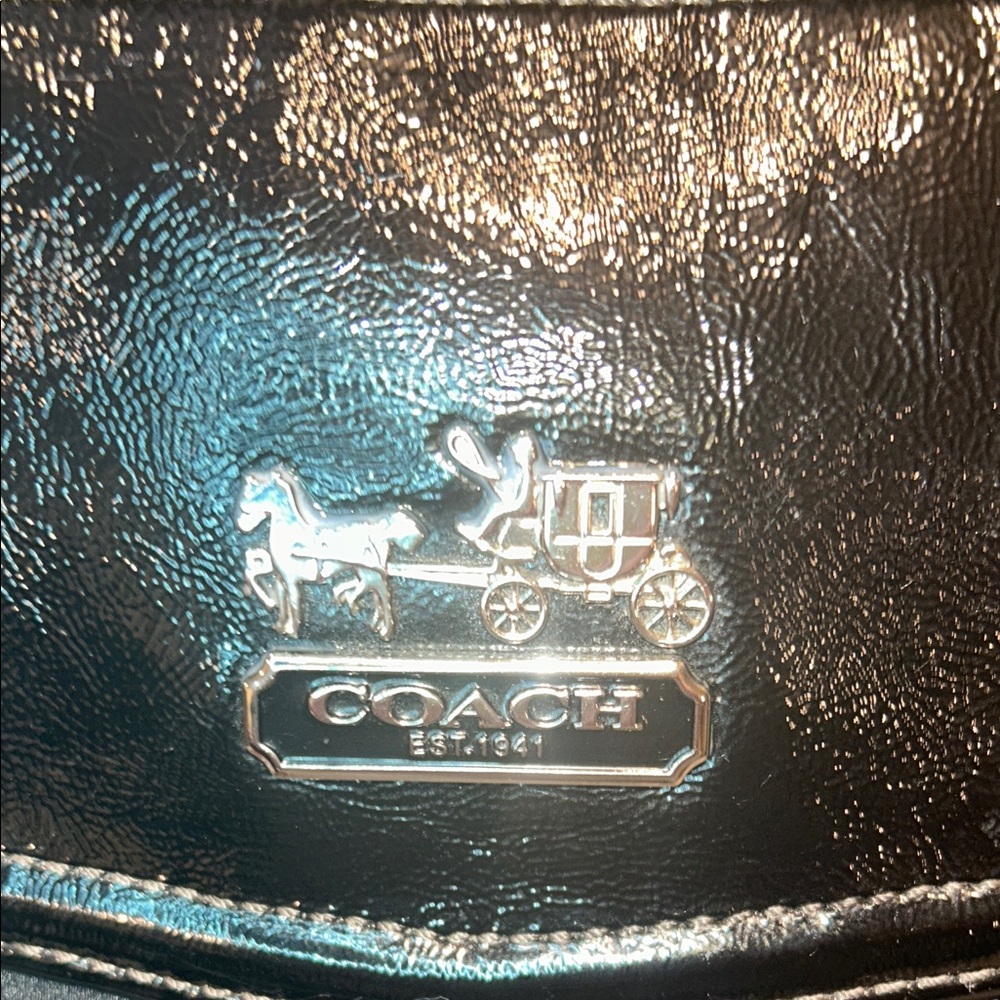 Coach Y2K Madison Olive and Black Signature Satchel - Picture 5 of 15